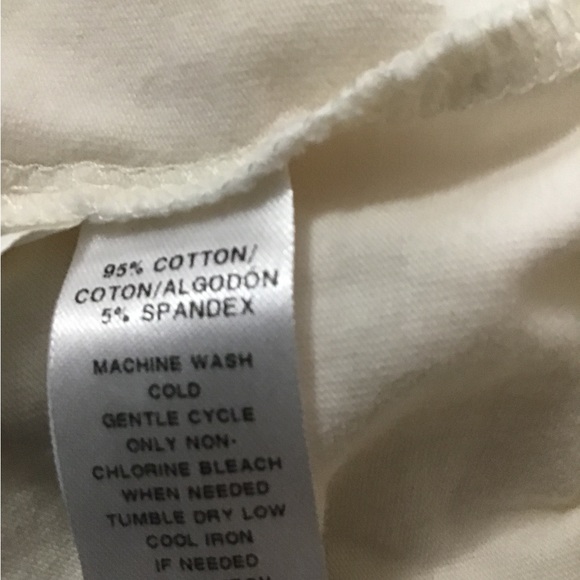 Women’s size extra small Ann Taylor loft spaghetti strap camisole cream color cc - Picture 6 of 6